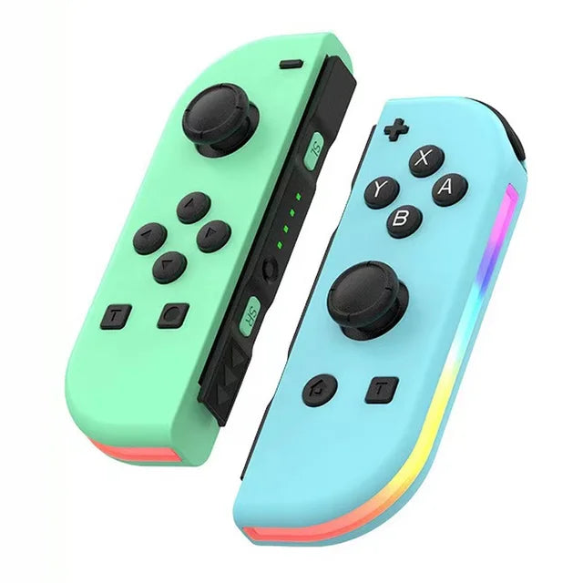 ProX wireless Switch controller with RGB lighting, ergonomic grip, and dynamic vibration feedback