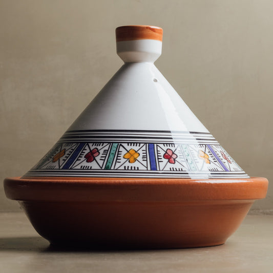 Berber Essence Tagine Green Blue - Moroccan Table Art - Urbann-Vibe
