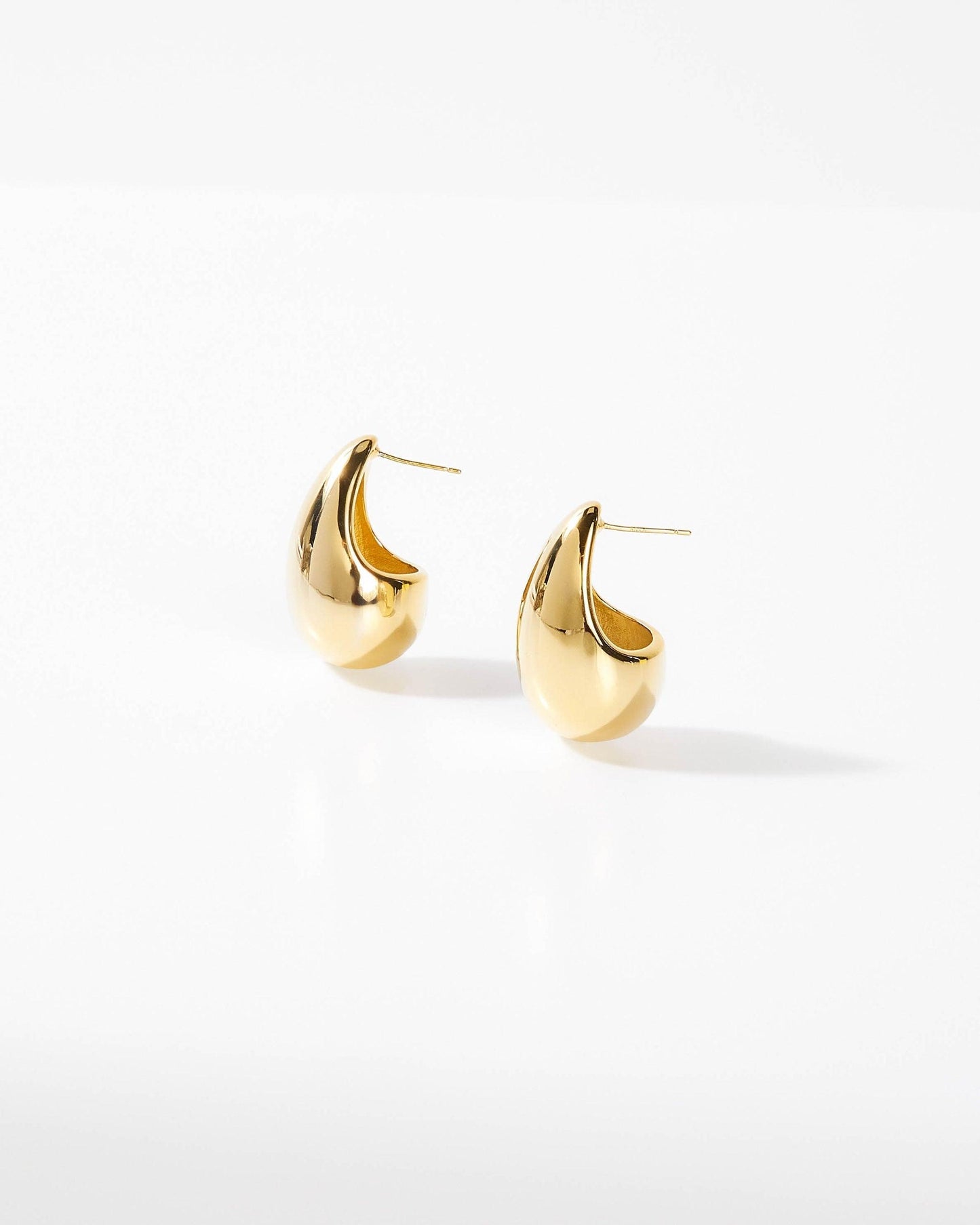 Dannie teardrop earrings elegant lightweight jewelry delicate silhouette for women all-day comfort