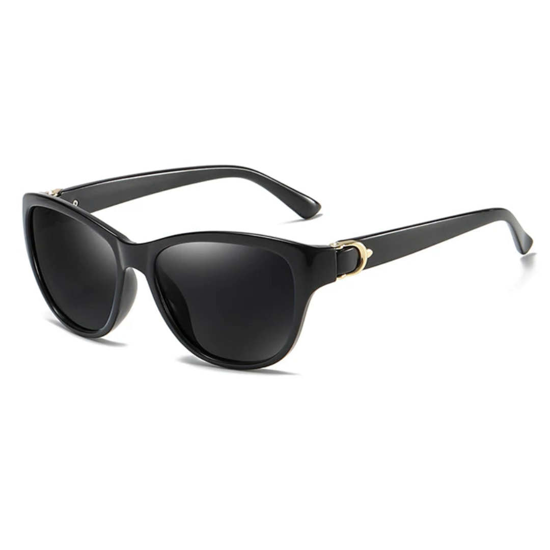 Verona cat eye sunglasses lightweight acetate gradient lenses gold accents unisex fashion-forward