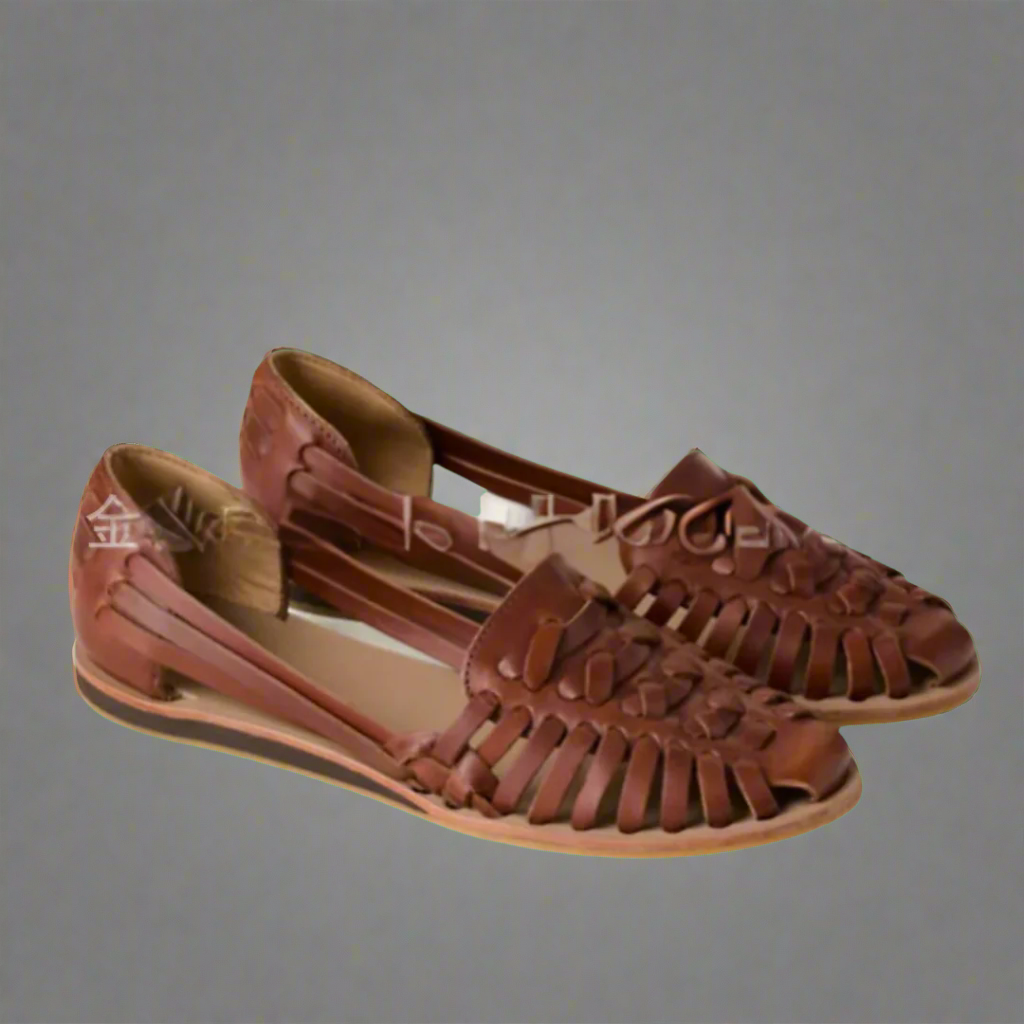 Women's flat summer sandals in neutral tone with adjustable straps and cushioned insole for all-day comfort