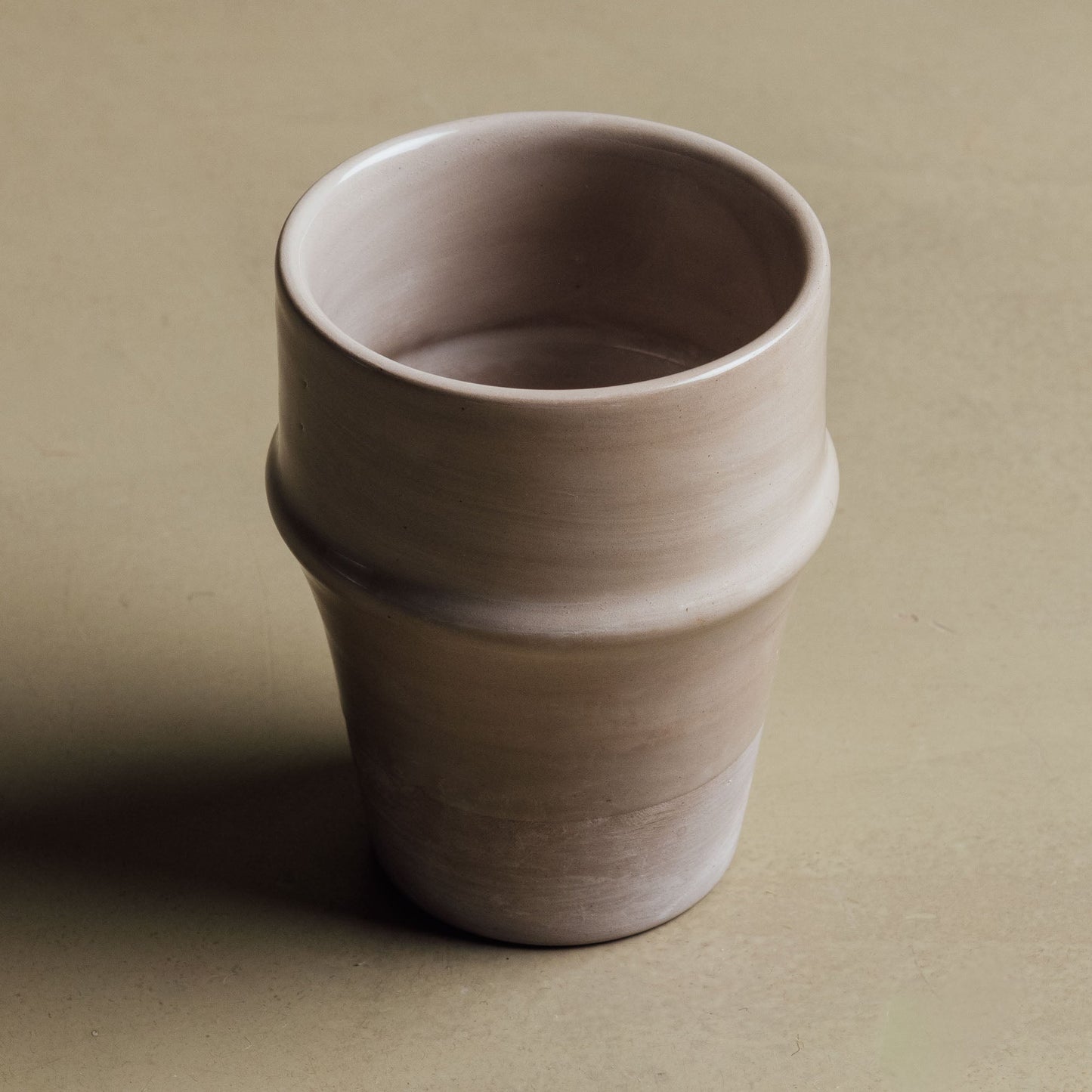 Earth Hues Taupe Gray Beldi Cup - Moroccan Dinnerware - Urbann-Vibe