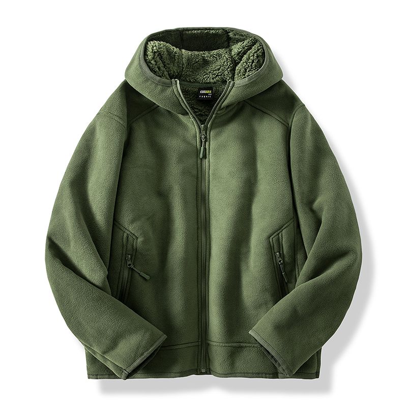 Men's lightweight insulated fleece jacket for hiking, breathable warmth with modern versatile fit