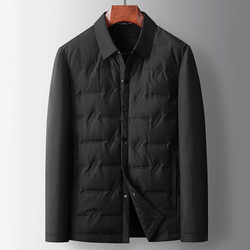 Theodore Willow Piedmont lightweight down jacket tailored sleek fit water-repellent shell urban style