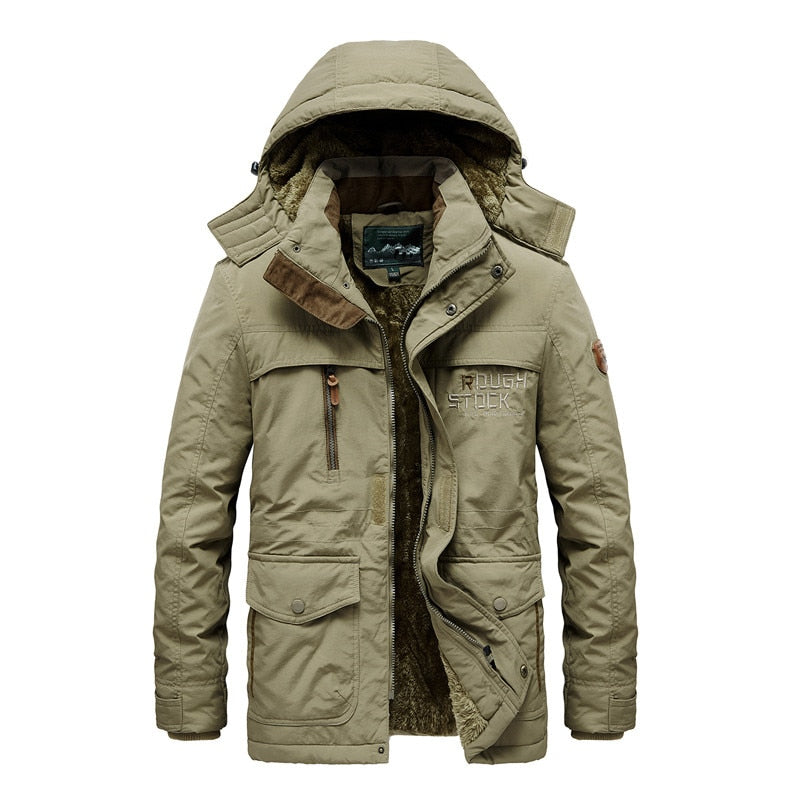 Men's waterproof windproof jacket Alex multifunctional all-weather slim fit with breathable fabric system
