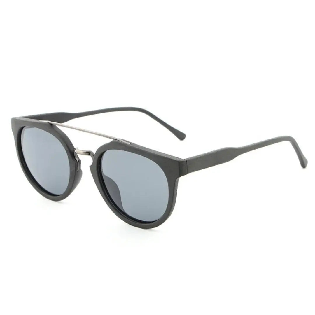 Timberline polarized sunglasses wood-textured frame UV400 glare-reduction lightweight outdoor eyewear