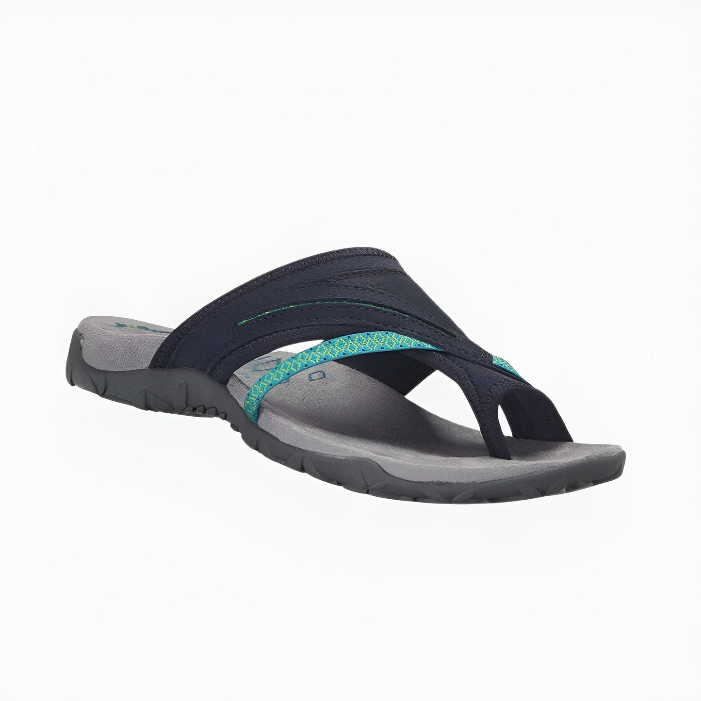 Sage women leather sandals with cushioned insoles, arch support, and adjustable straps for all-day comfort