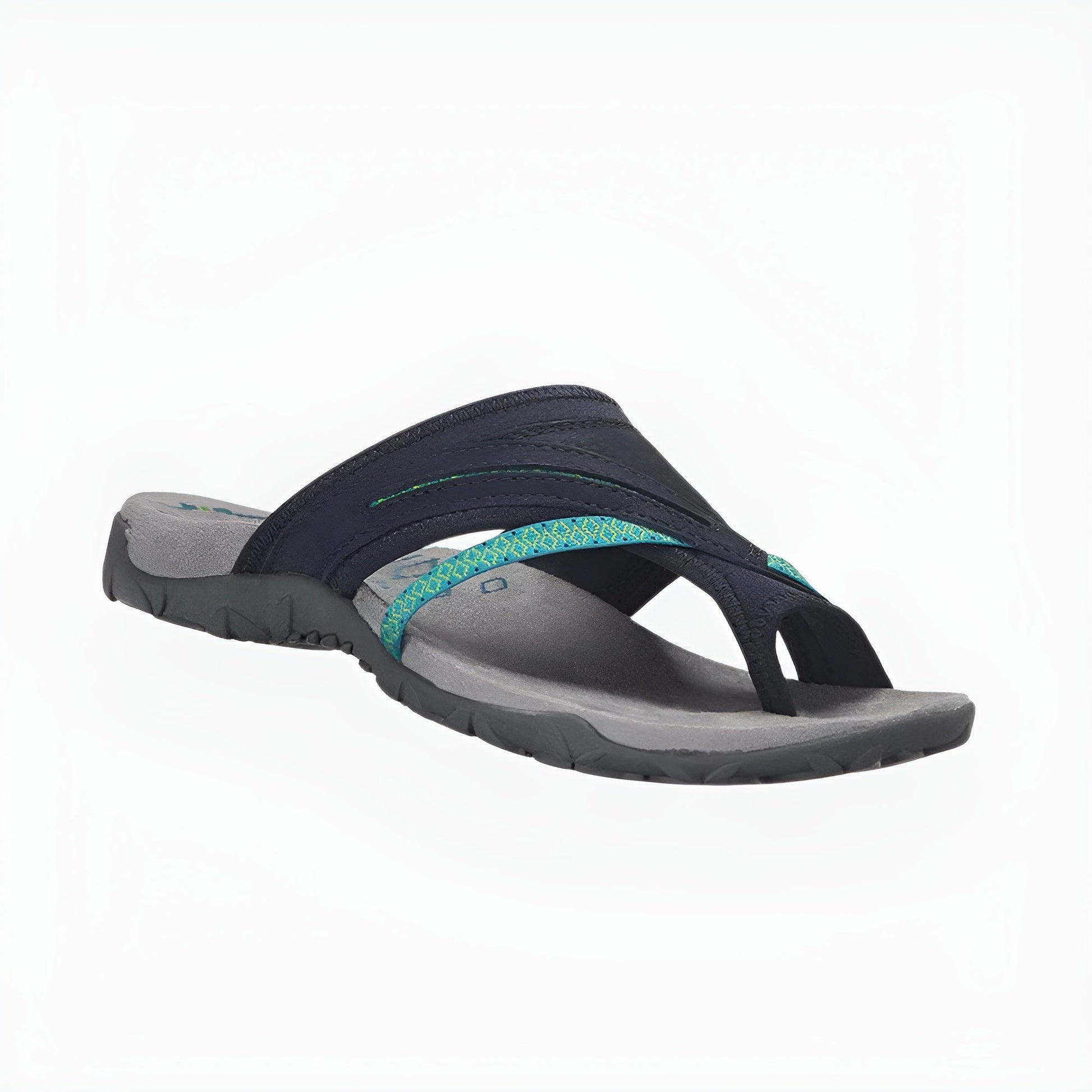 Sage women leather sandals with cushioned insoles, arch support, and adjustable straps for all-day comfort