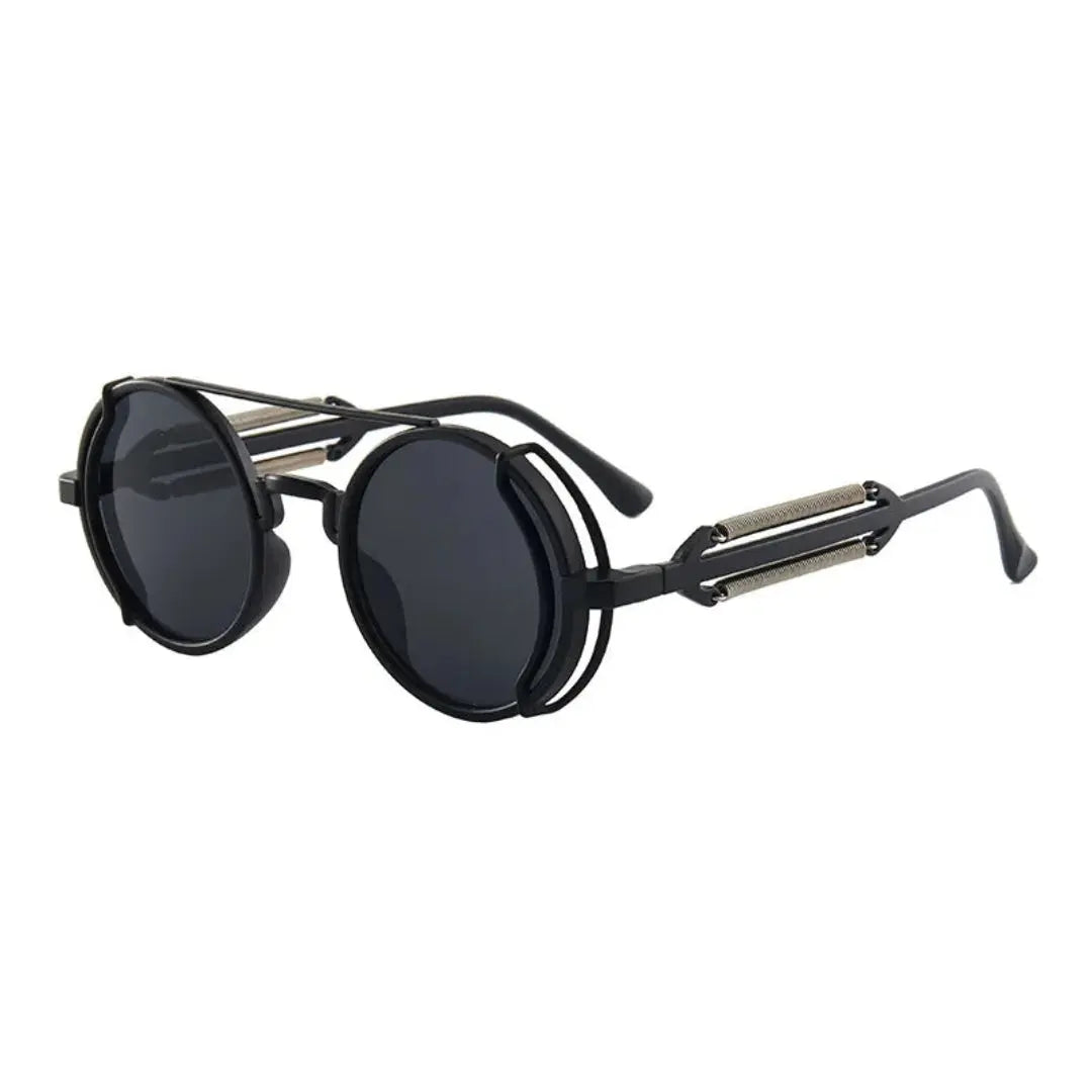Tobias vintage round sunglasses UV400 scratch-resistant lenses bold confident retro style eyewear