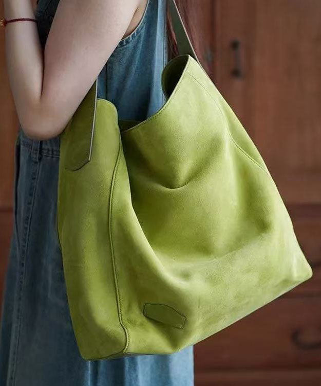 Sacs à bandoulière uniques en similicuir vert gazon de grande capacité - Urbann-Vibe
