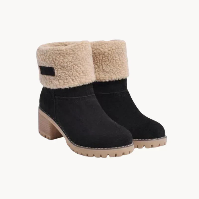 Saga women's winter boots warm-lined durable ankle style in versatile neutral tones for everyday wear