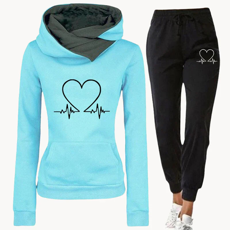 Women's Silvana cozy tracksuit lounge set in soft sustainable fabric with relaxed everyday fit