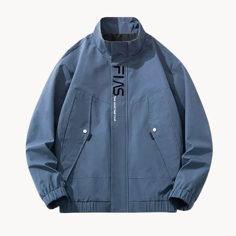 Men's Walter waterproof fleece jacket, durable outdoor style with all-weather rain protection