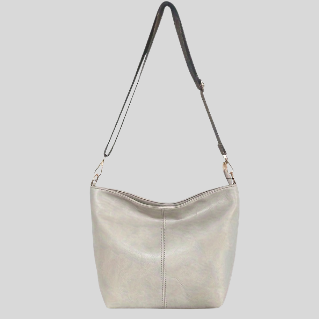Women's shoulder bag wide adjustable strap large interior pocket everyday versatile casual style