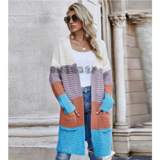 Women's elegant cardigan cozy knit layering piece for chic everyday wear and timeless style