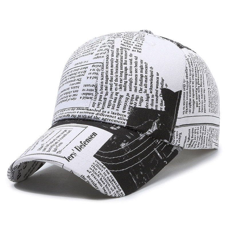 Black streetwear baseball cap curved brim bold embroidered lettering adjustable snap closure dome fit