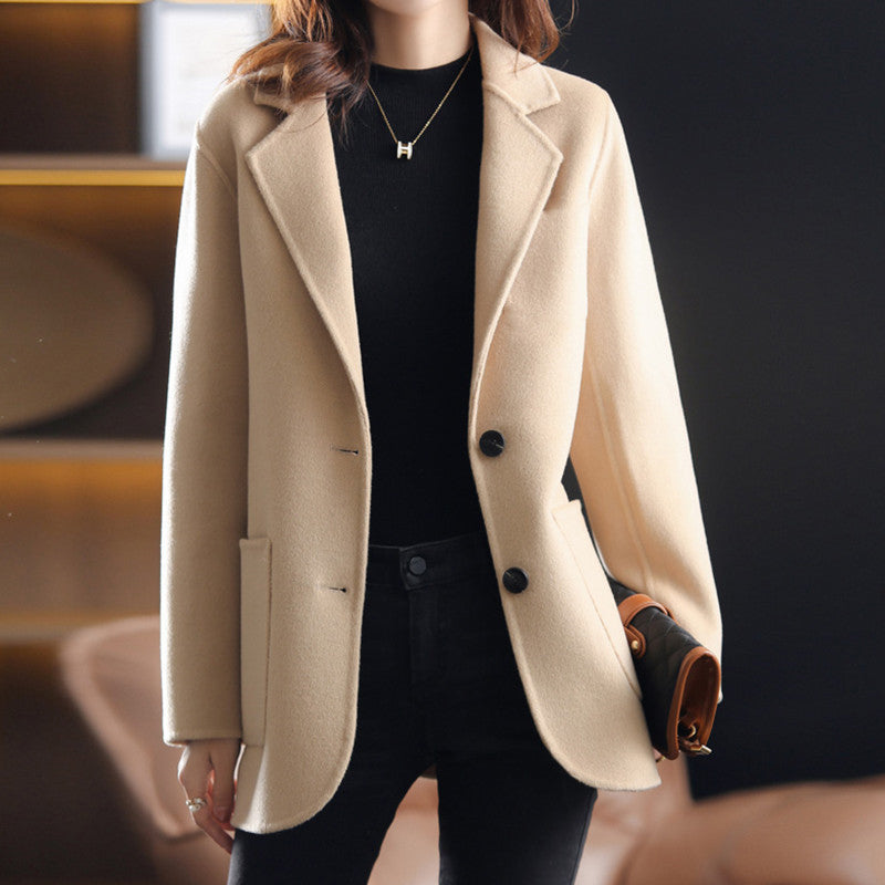 Valentina Rossi Divine Allure wool blend overcoat refined silhouette luxurious everyday wear