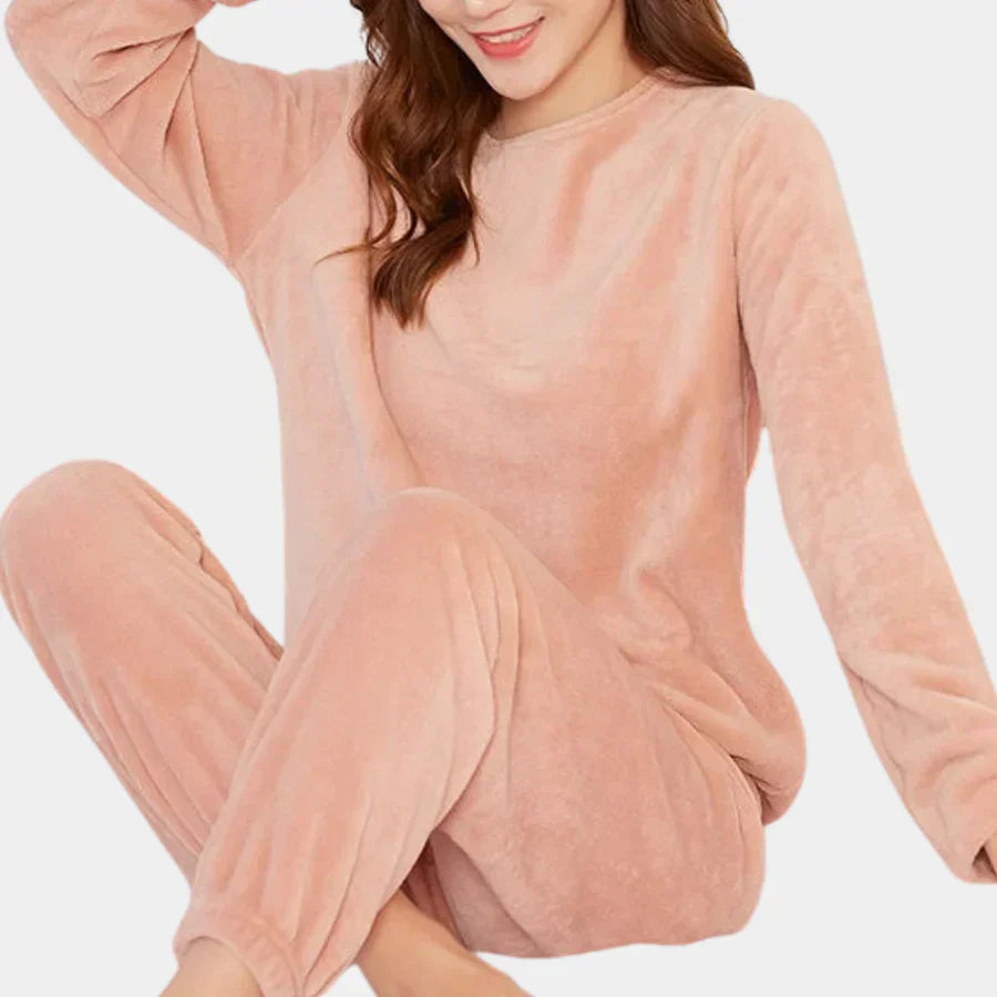 Valerija women's luxury pajama set soft fabric elegant silhouette comfortable sleepwear polished fit