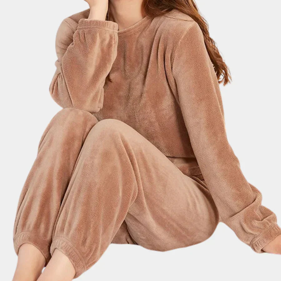 Valerija women's luxury pajama set soft fabric elegant silhouette polished sleepwear comfort fit