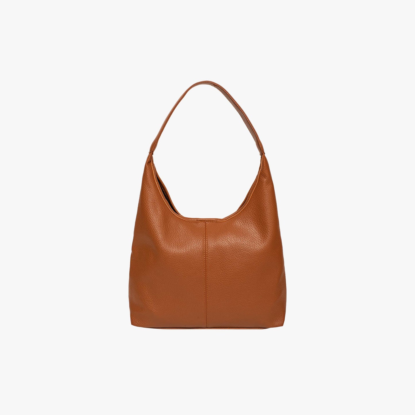 Lana vegan leather hobo bag women black soft slouchy silhouette spacious everyday work travel tote