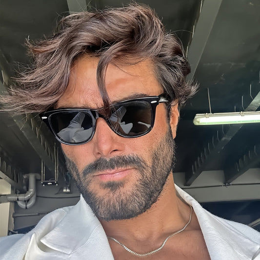 Vintage men's sunglasses with anti-reflective coating - Urbann-Vibe
