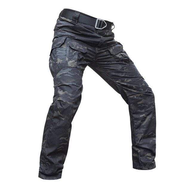 Waterproof outdoor hiking pants with practical pockets, sleek all-weather fit for urban adventurers