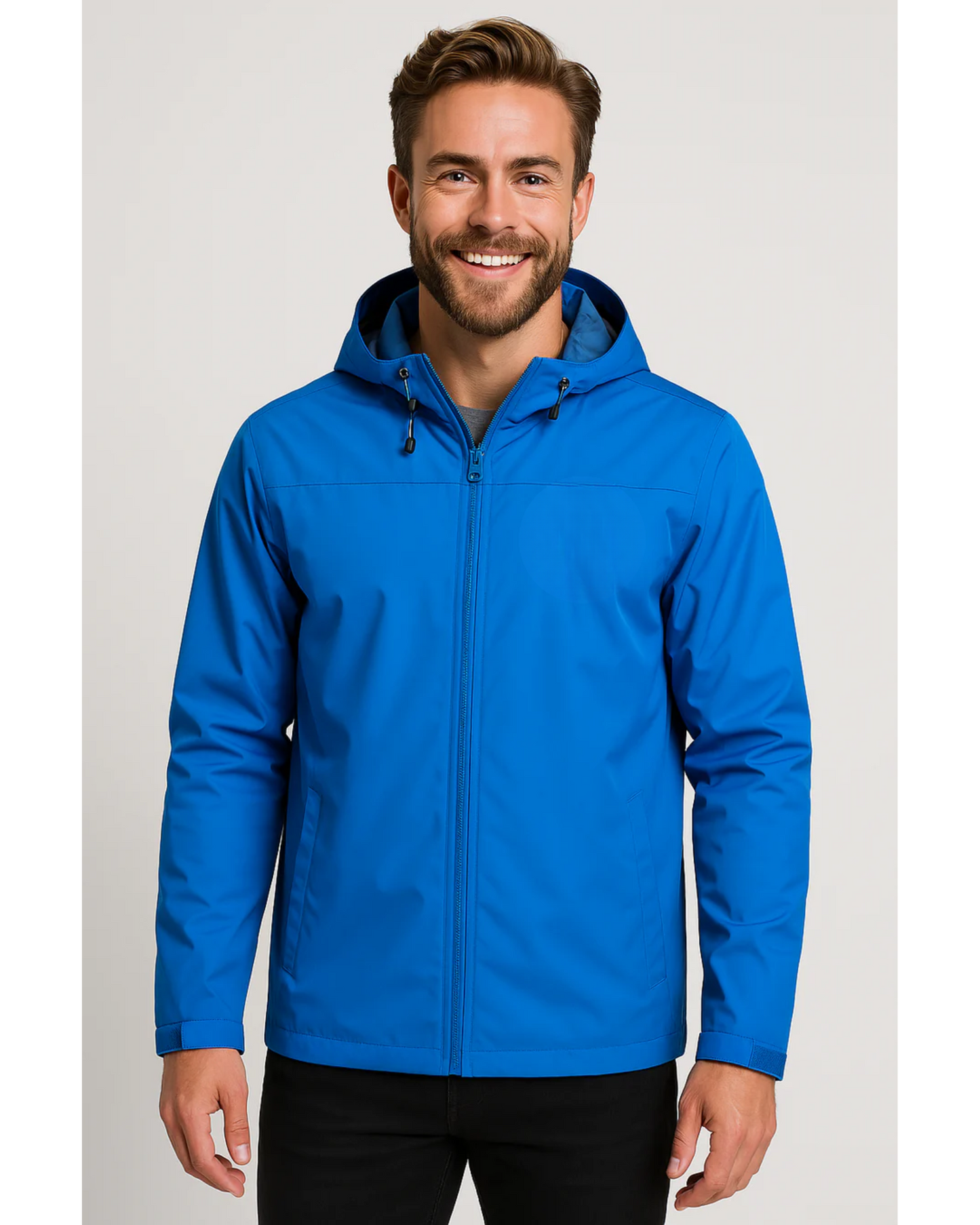 Men's water-resistant autumn jacket sleek modern fit weatherproof protection for fall