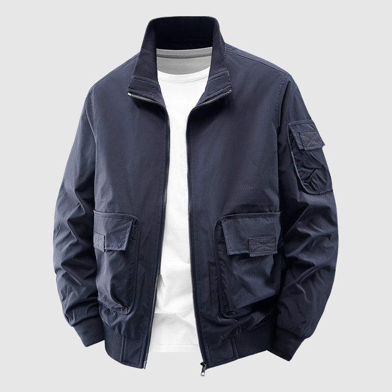 Men's water-resistant Arthur jacket stand-up collar all-season outdoor protection casual fit