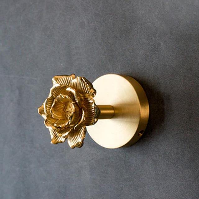 Brass bird-shaped coat hook gold-tone solid brass wall organizer elegant sculptural entryway decor