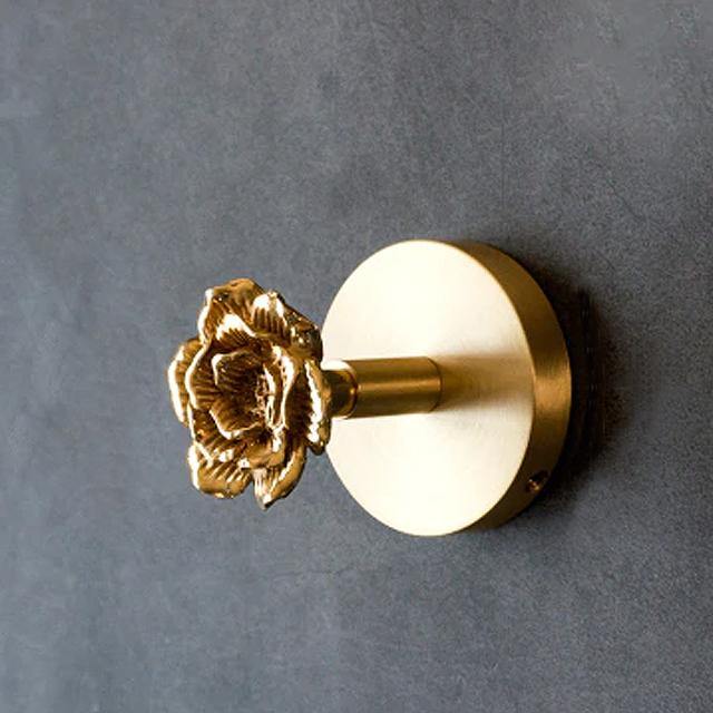 Brass bird-shaped coat hook gold-tone wall organizer sculptural elegance for entryway home decor