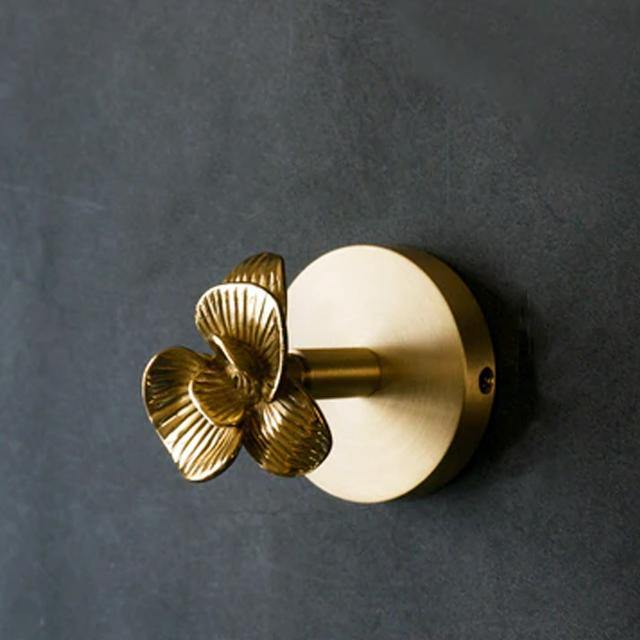 Brass bird-shaped coat hook gold-tone wall organizer sculptural solid brass elegant entryway decor