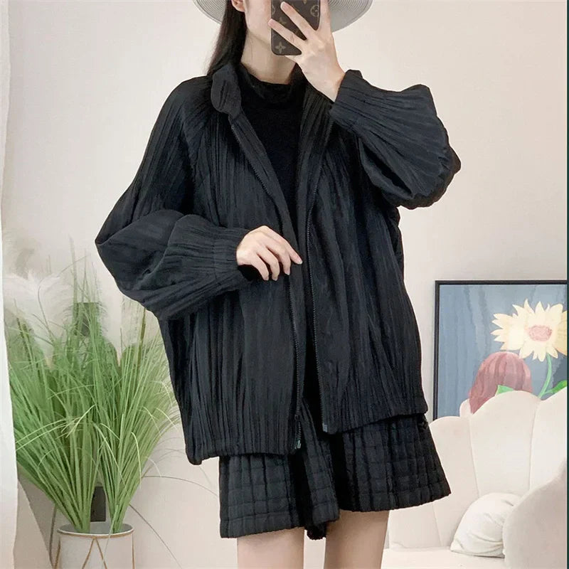 Women's windproof cotton coat long sleeve warm transitional style versatile everyday outerwear
