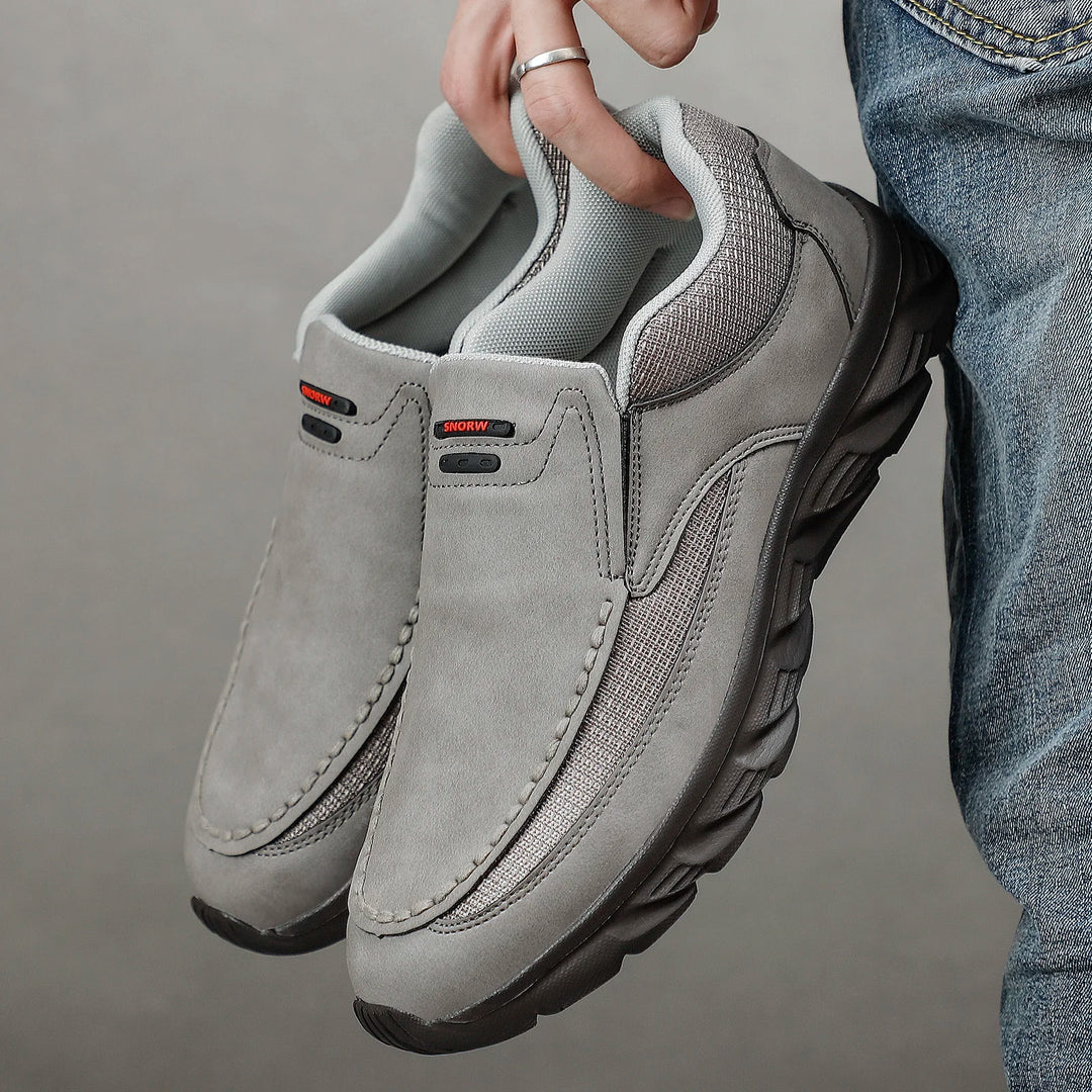 Men's Wolston slip-on shoes by Urbann-Vibe in rugged style with secure fit and reinforced stitching