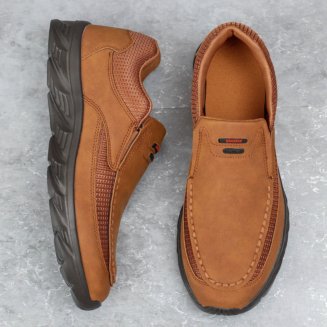 Men's Wolston slip-on shoes by Urbann-Vibe, rugged style with secure fit and reinforced stitching