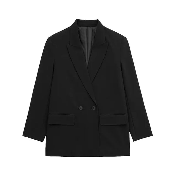 Amiah structured blazer elegant long sleeve flattering fit professional premium design women