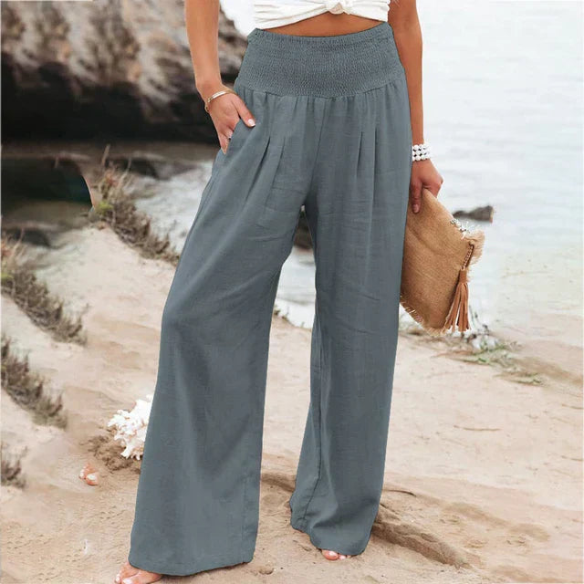 Women's Dora everyday trousers, comfortable slim-cut easy-care pants for busy professionals