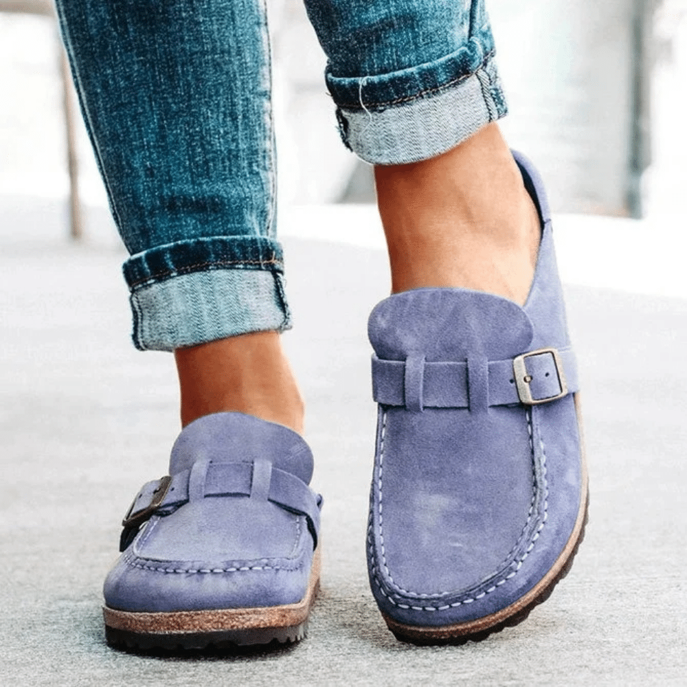 Nora women's classic sandals in neutral tones with ergonomic support and breathable premium materials