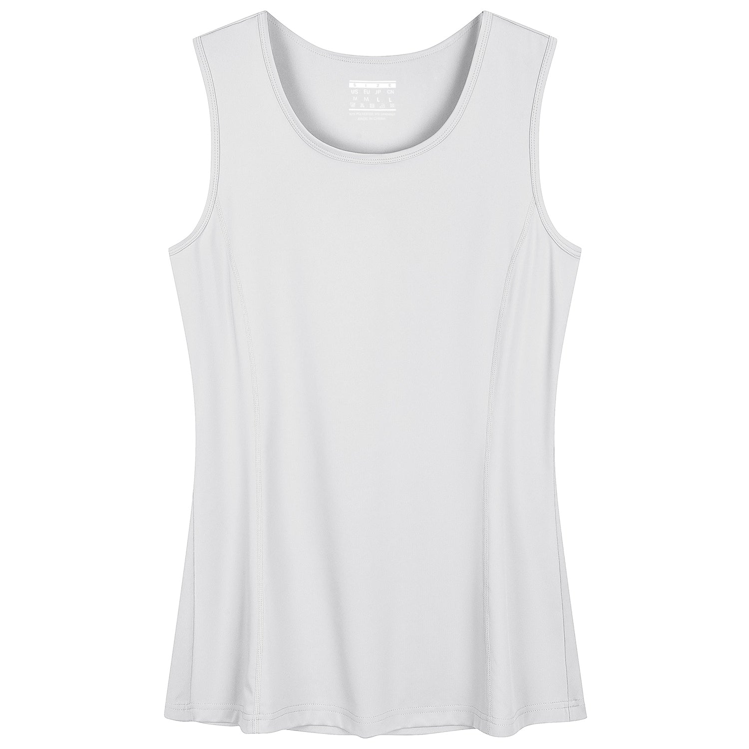 Women's UPF 80+ tank top lightweight quick-dry sun protection moisture-wicking active wear