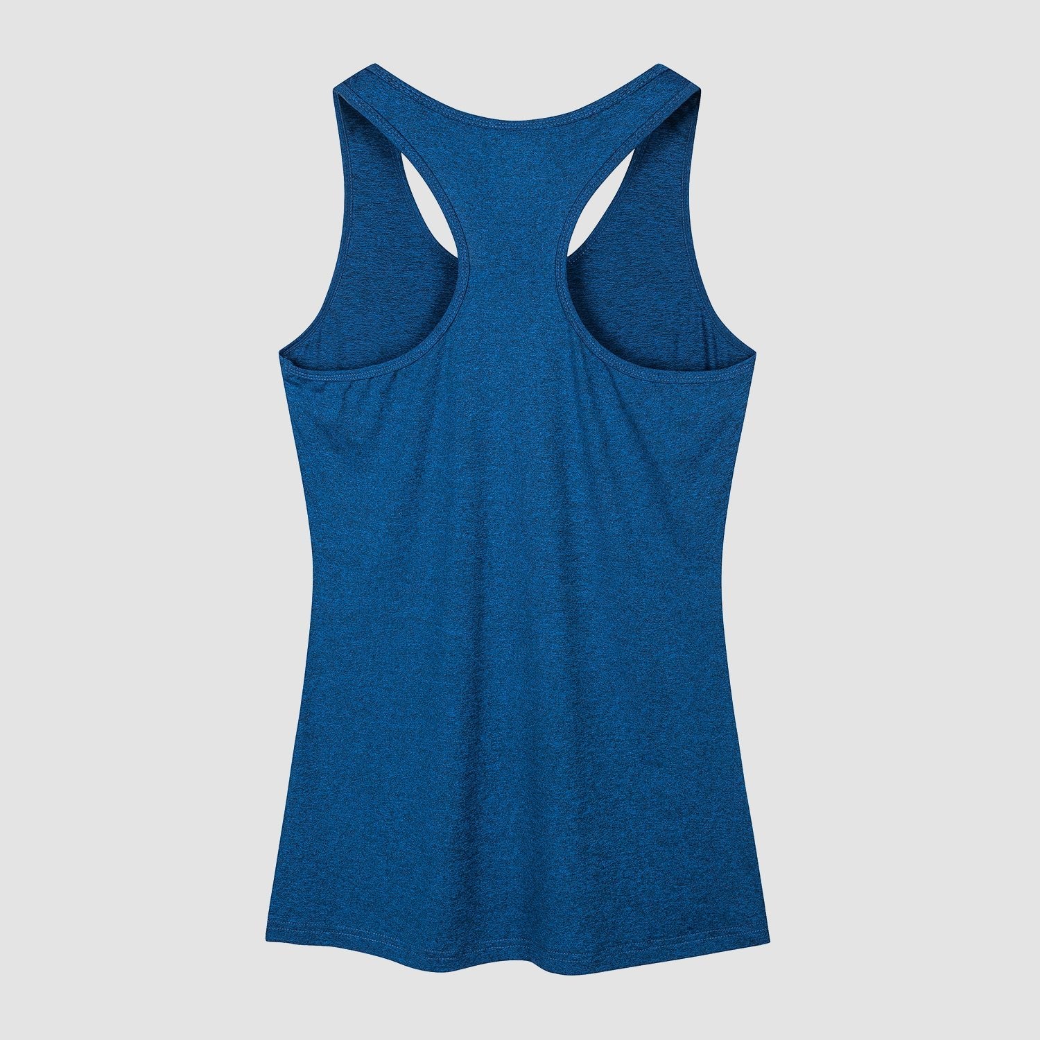 Women's quick-dry athletic tank top moisture-wicking yoga running tee, lightweight polyester-spandex blend
