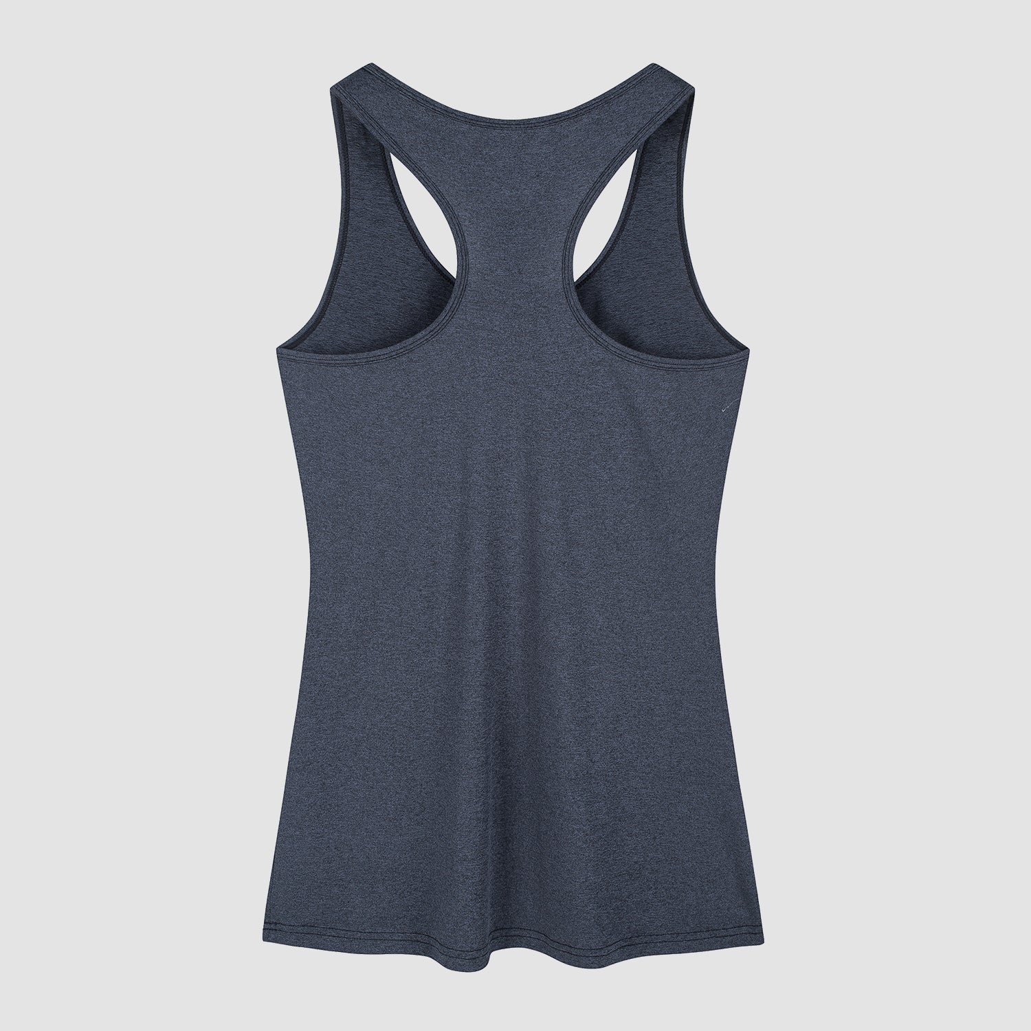 Women's quick-dry athletic tank top moisture-wicking yoga running tee, lightweight polyester-spandex blend