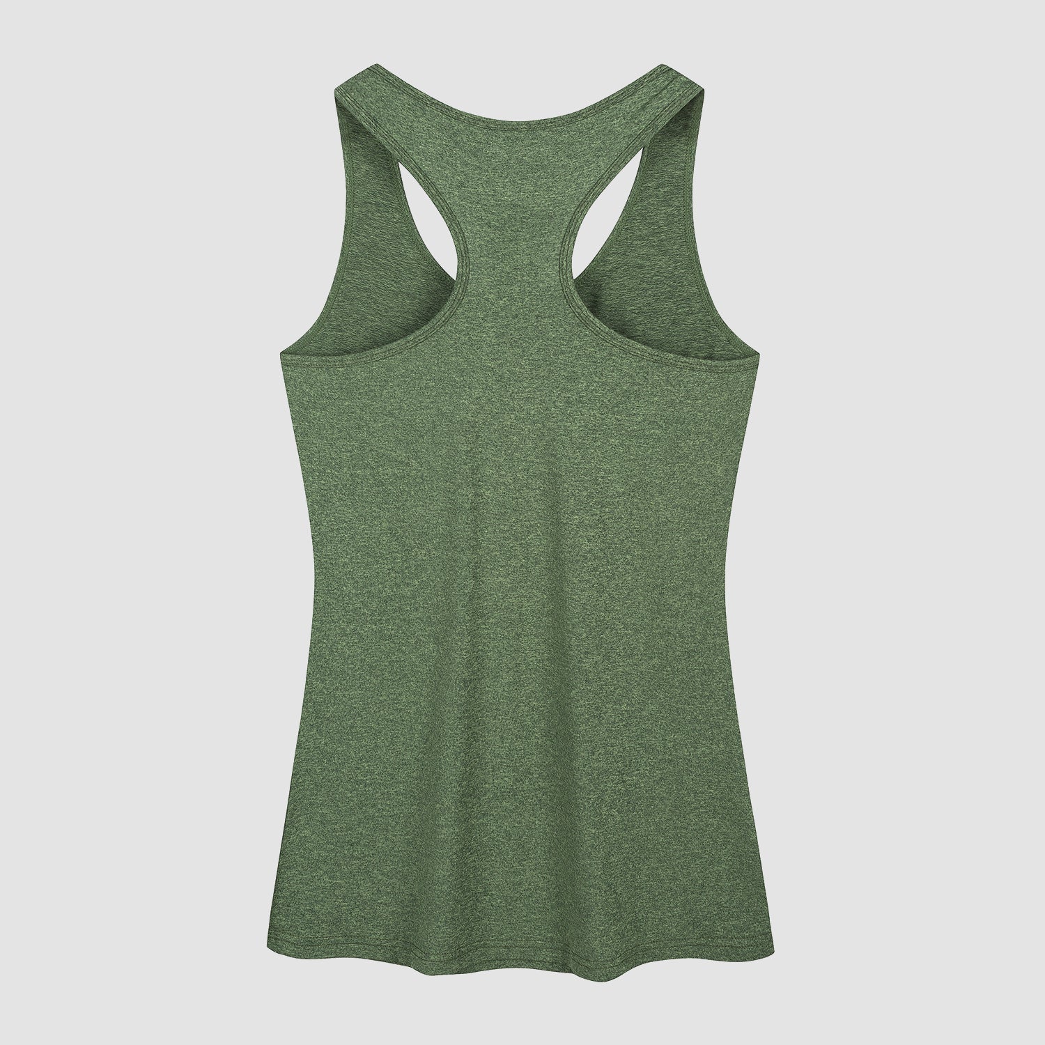 Women's quick-dry athletic tank top moisture-wicking yoga running tee in lightweight polyester-spandex blend