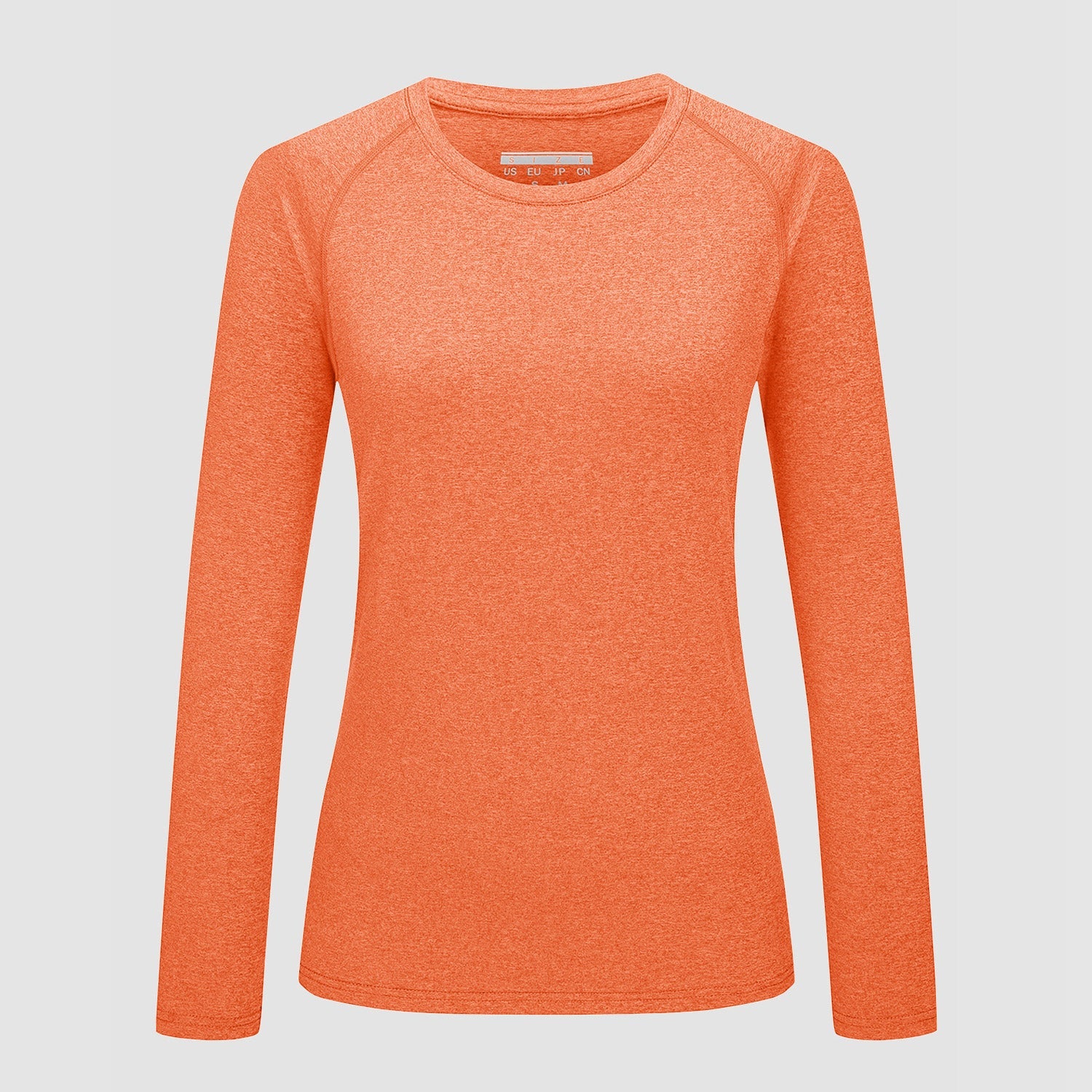 Women's UPF 50+ raglan crew neck long sleeve shirt lightweight quick-dry sun protection outdoor top