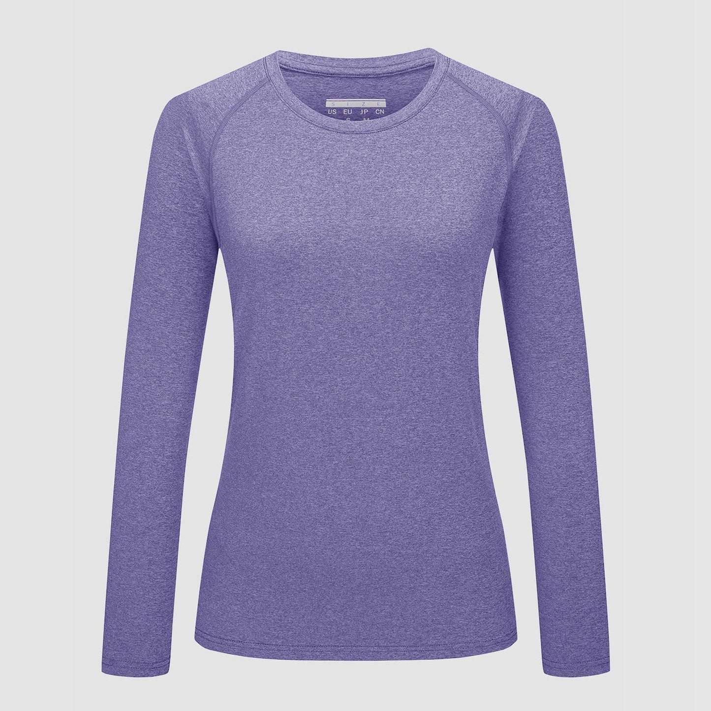 Women's UPF 50+ raglan crew neck long sleeve shirt lightweight quick-dry sun protection outdoor top