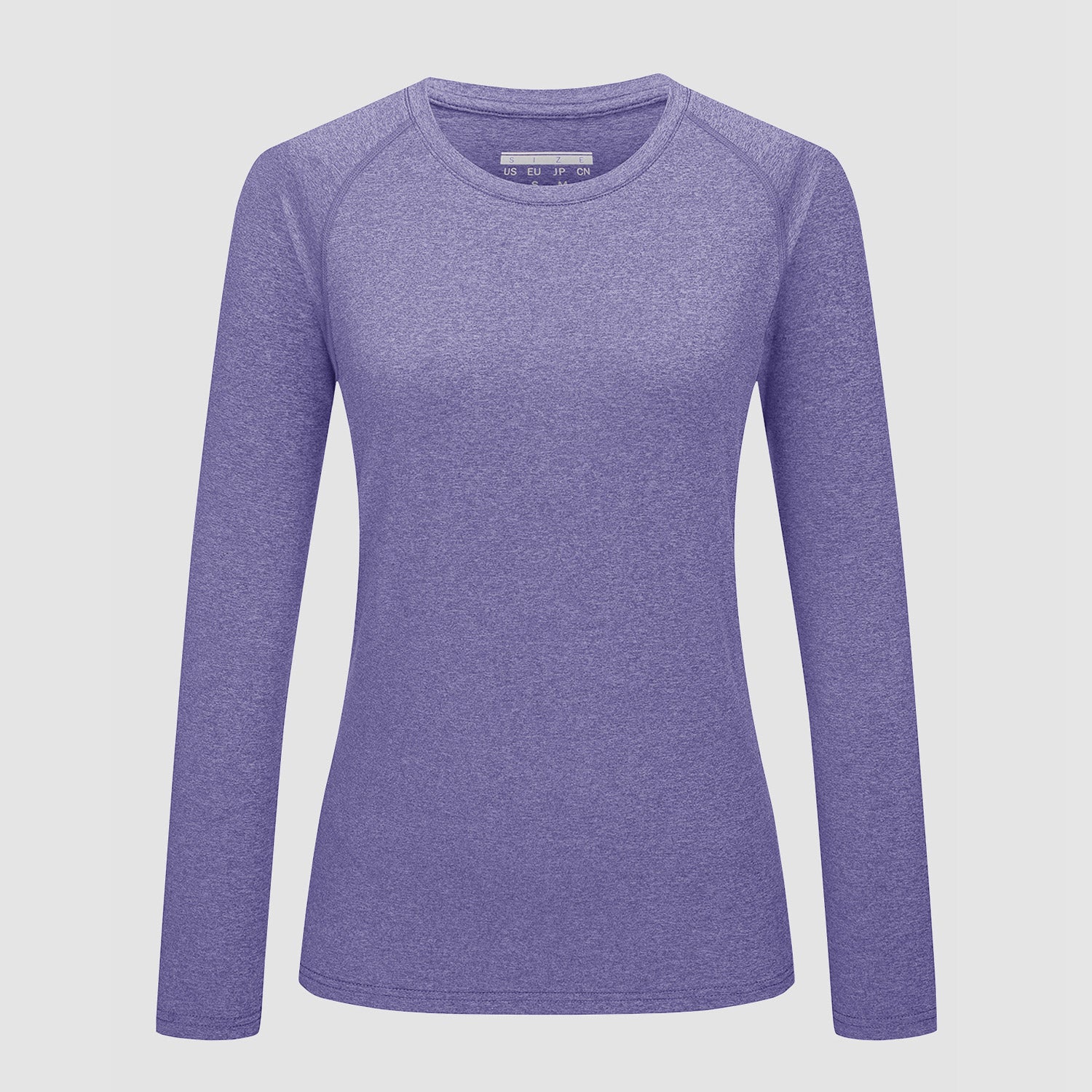Women's UPF 50+ raglan crew neck long sleeve shirt lightweight quick-dry sun protection outdoor top