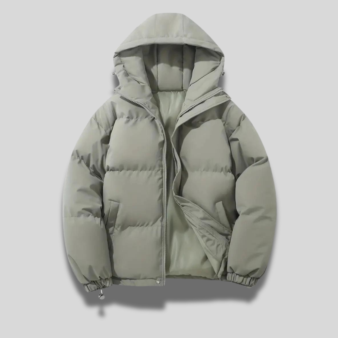Women's insulated hooded winter coat warm outerwear classic style for cold weather commutes
