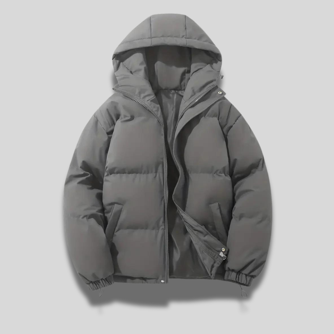 Women's insulated hooded winter coat warm outerwear classic style for cold weather commutes