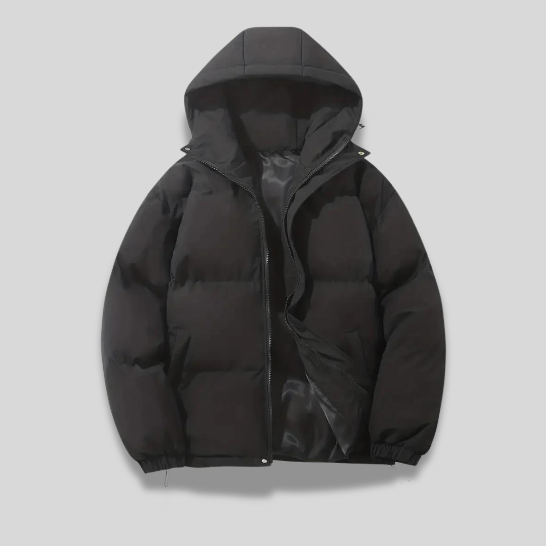 Women's insulated hooded winter coat warm outerwear classic style for cold weather everyday wear