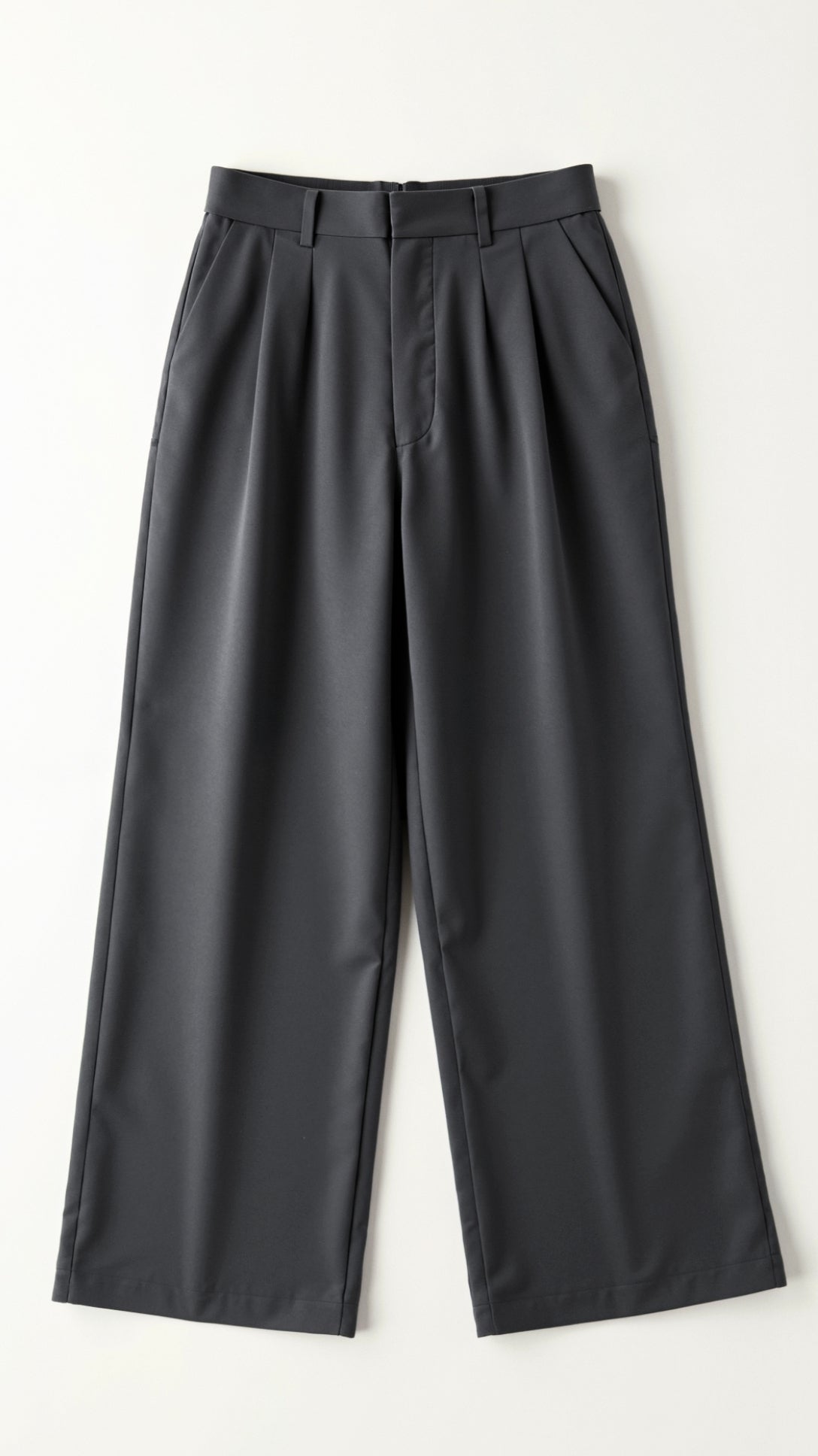 Women's high-waist wide-leg spring pants with flattering silhouette and elegant all-day comfort fit