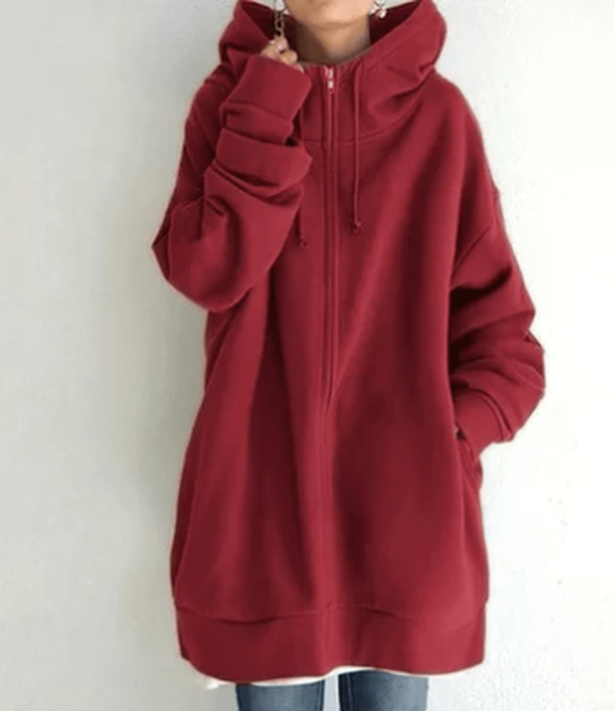 Karla women's full zip relaxed fit hoodie soft cozy everyday layer versatile casual style