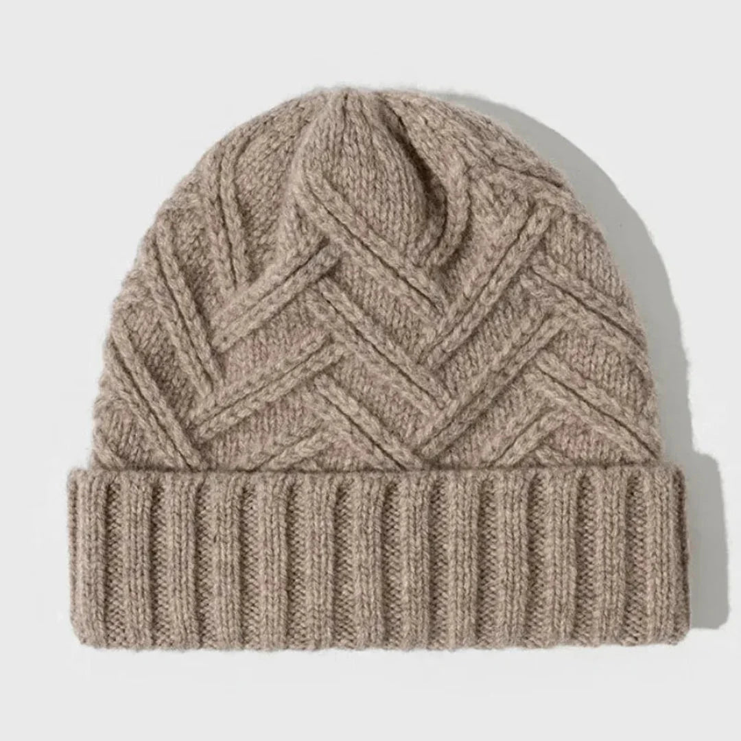 Premium wool knitted beanie lightweight breathable warm hat for city and outdoor adventures